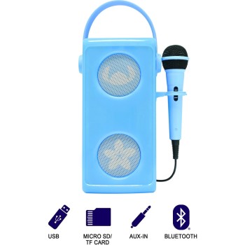 Lexibook Disney Stitch Speaker With Karaoke Stitch Microphone 25.BTP185DZ 3380743107004