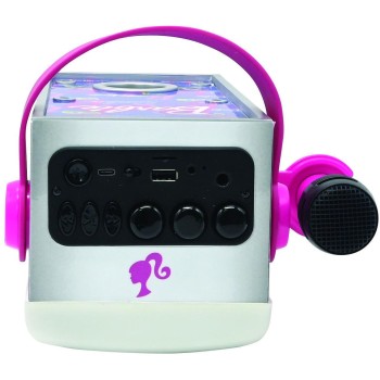 Lexibook Barbie Childrens Speaker With Microphone and Bluetooth 25.BTP185BBZ 3380743104225