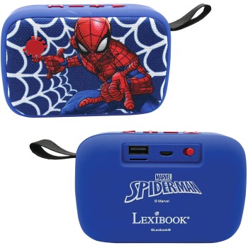 Lexibook Spiderman Childrens Speaker With Bluetooth 25.BT018SP 3380743076546