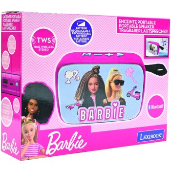 Lexibook Barbie Childrens Speaker With Bluetooth 25.BT018BB 3380743103310