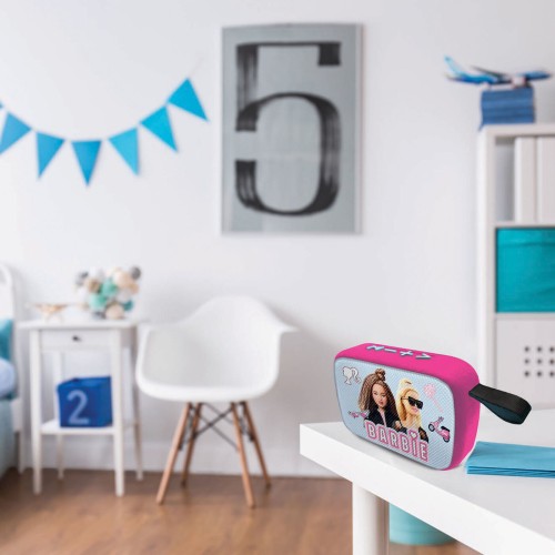 Lexibook Παιδικό Ηχείο Barbie με Bluetooth 25.BT018BB 3380743103310