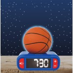 Lexibook Basketball Nightlight Alarm Clock, Sounds And Melodies, LCD Backl 25.RL800BA 3380743103761
