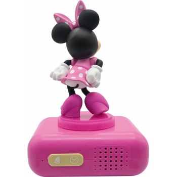 Lexibook Disney Minnie Mouse Disney, 3D Ξυπνητήρι Ρολόι, Ήχοι Και Μελωδίες, LCD B 25.RL800MN 3380743101316