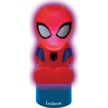 Lexibook Επιτραπέζιο Φωτάκι Νυχτός Με Ηχείο Spiderman Nightlight 25.NS01SP 3380743098302