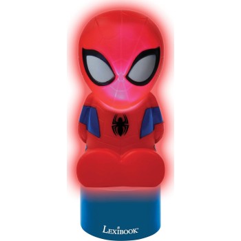 Lexibook Επιτραπέζιο Φωτάκι Νυχτός Με Ηχείο Spiderman Nightlight 25.NS01SP 3380743098302