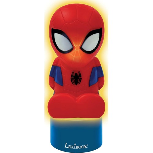 Lexibook ns01sp spiderman nightlight and speaker for childrens room, colour change,  25.NS01SP 3380743098302
