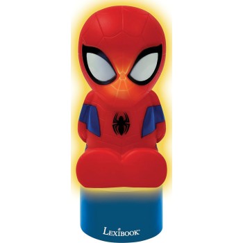 Lexibook Επιτραπέζιο Φωτάκι Νυχτός Με Ηχείο Spiderman Nightlight 25.NS01SP 3380743098302