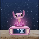 Lexibook Disney Stitch Stitch, Ξυπνητήρι 3D Angel Night Light Block, Ήχοι Και Μελωδίες 25.RL800D1 3380743107288