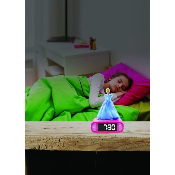 Lexibook Disney Princess digital alarm kids with night light snooze, childrens clock, luminous disne 25.RL800DP 3380743078939