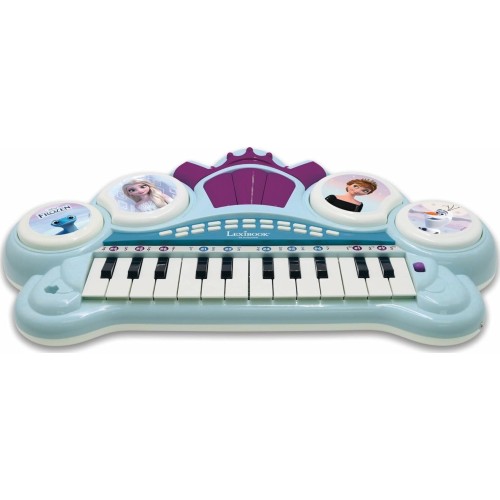Lexibook Disney Frozen Frozen, Electronic Keyboard With Seat, Microphone, Mp3 Player, So 25.K707FZ 3380743090818