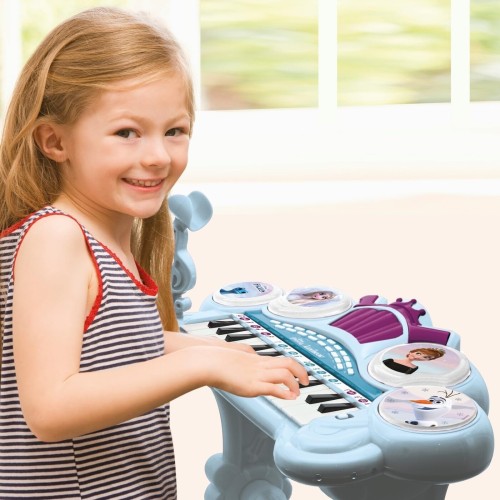 Lexibook Disney Frozen Frozen, Electronic Keyboard With Seat, Microphone, Mp3 Player, So 25.K707FZ 3380743090818