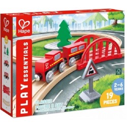 Hape Railway Wooden Classic Figure 8 Train Set E3793A 6943478039261