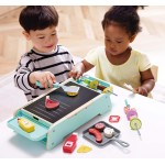 Hape Playfully Delicious Ξύλινη Ψησταριά & Grill BBQ, Ρεαλιστικοί Ήχοι E3214A 6943478046900