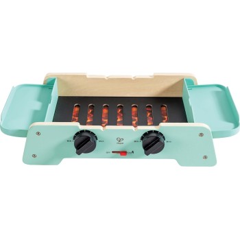 Hape Playfully Delicious Ξύλινη Ψησταριά & Grill BBQ, Ρεαλιστικοί Ήχοι E3214A 6943478046900