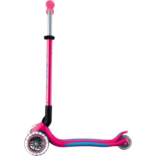 Globber Scooter Elite LED Light V2 Πατίνι Τρίτροχο Φούξια 439-610-3 4895224409717