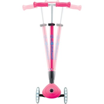 Globber Scooter Elite LED Light V2 Πατίνι Τρίτροχο Φούξια 439-610-3 4895224409717