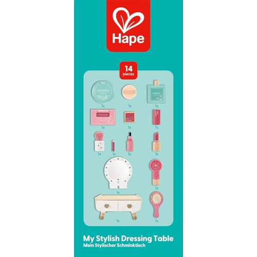 Hape Role Play My Stylish Dressing Table E3219A 6943478048294
