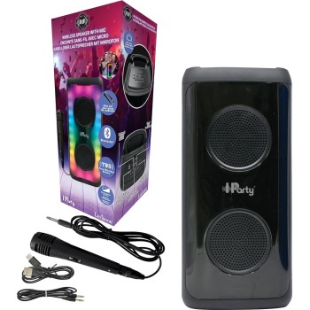 Lexibook Iparty, Φορητό Ηχείο Bluetooth Με Μικρόφωνο 25.K8330 3380743105253