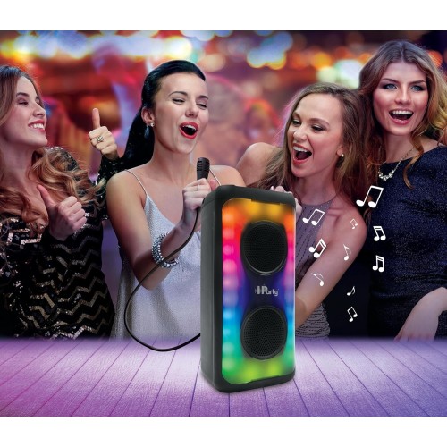 Lexibook Iparty, Φορητό Ηχείο Bluetooth Με Μικρόφωνο 25.K8330 3380743105253