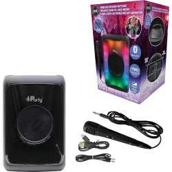 Lexibook Iparty, Φορητό Ηχείο Bluetooth Με Μικρόφωνο, Ισχυρό Sound 25.K8320 3380743105246