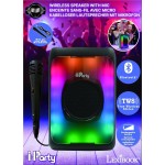 Lexibook Iparty, Portable Bluetooth Speaker With Microphone, Powerful Soun 25.K8320 3380743105246