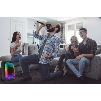 Lexibook Iparty, Φορητό Ηχείο Bluetooth Με Μικρόφωνο, Ισχυρό Sound 25.K8320 3380743105246