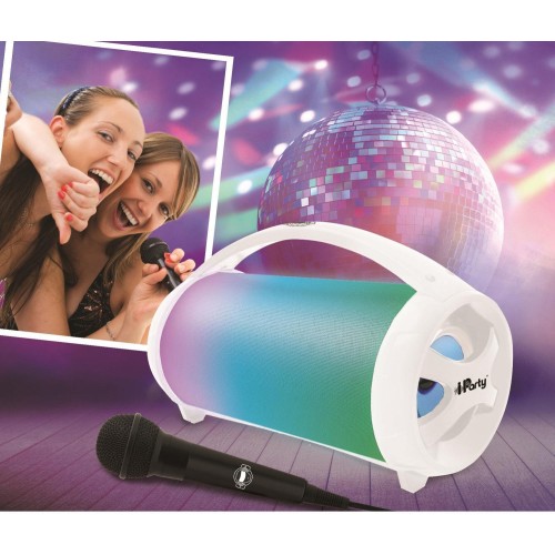 Lexibook Παιδικό Ηχείο με Μικρόφωνο Iparty Karoeke 25.BTP585Z 3380743086170
