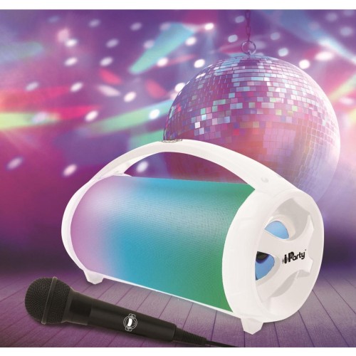 Lexibook Childrens Speaker With Iparty Karaoke Microphone 25.BTP585Z 3380743086170