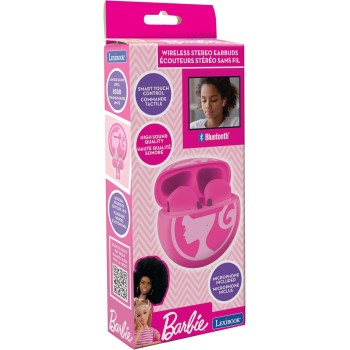 Lexibook Ασύρματα Παιδικά Ακουστικά Barbie 25.HPBT05BB 3380743097497