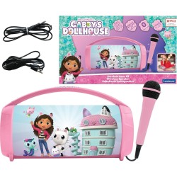 Lexibook Gabbys Dollhouse, Ασύρματο Ηχείο Με Μικρόφωνο, Στερεοφωνικό Ήχο 25.BTP585GD 3380743108315