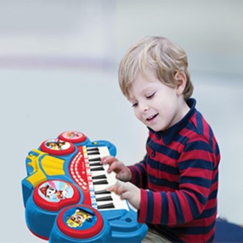 Lexibook Paw Patrol, Electronic Keyboard With Seat, Microphone, Mp3 Player 25.K707PA 3380743093895