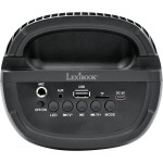 Lexibook Iparty, Portable Bluetooth Speaker With Microphone, Powerful Volume, Multi-Colored Lighting Effects, Rechargeable Batt 