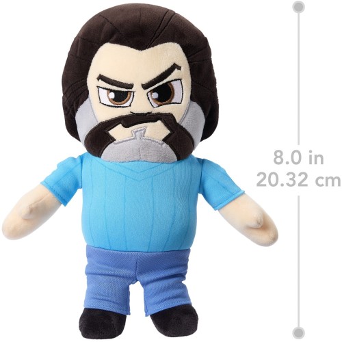 Mattel Minecraft Steve 20 Cm Hbn39 Λούτρινο Παιχνίδι HBN39 / JDW13 194735289455