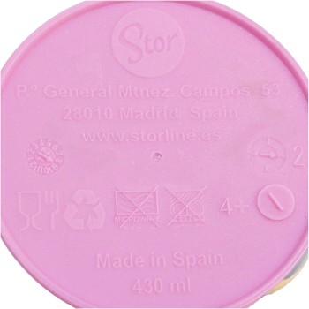 Stor Disney Minnie Mouse Ποτήρι Με Καλαμάκι BPA Free 430Ml | Minnie Mouse Spring Look, Red B74430 8412497744305