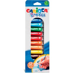 CARIOCA Σετ Τέμπερες 12 Τμχ 25Ml C40014 8003511400149