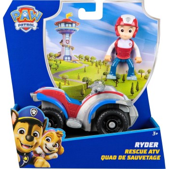 Spin Master paw patrol, ryders atv toy vehicle with collectible action figure, sustaina 107193 681147037519