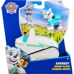 Spin Master paw patrol, everests snowplough, toy vehicle with collectible action figure 107163 681147037588