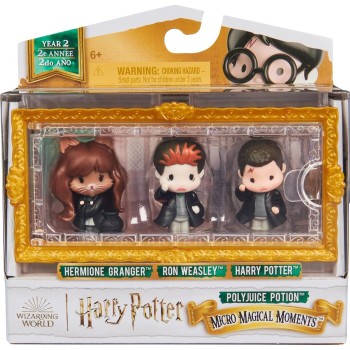Spin Master wizarding  harry potter - micro magical moments collectible figures multipa 097757 778988502556