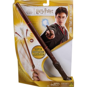 Spin Master Wizarding World: Harry Potter - Spectacular Spell Wand Μαγικό Ραβδί  105937 681147046658