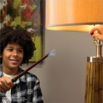 Spin Master wizarding world, harry potter 11-inch spectacular spell magic wand with spa 105937 681147046658
