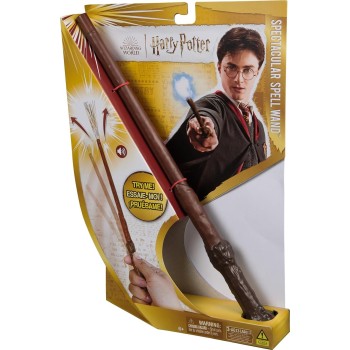Spin Master Wizarding World: Harry Potter - Spectacular Spell Wand Μαγικό Ραβδί  105937 681147046658