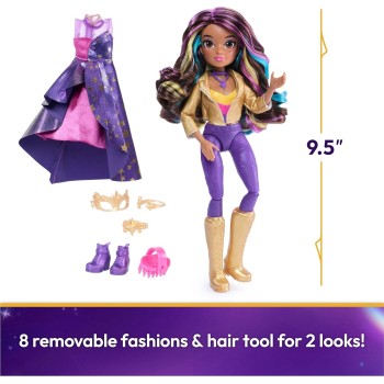 Spin Master Unicorn Academy Unicorn, Sophia Deluxe Masquerade Κούκλα Με 9 Αξεσουάρ 105943 778988454688