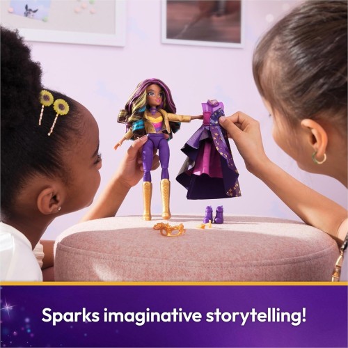Spin Master unicorn academy, sophia deluxe masquerade  doll with 9 doll accessories and 105943 778988454688