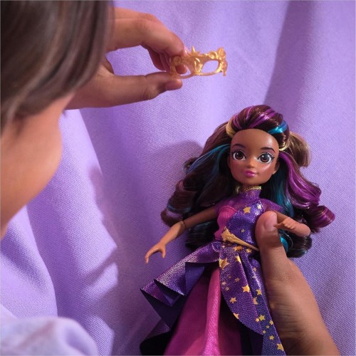 Spin Master unicorn academy, sophia deluxe masquerade  doll with 9 doll accessories and 105943 778988454688