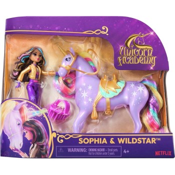 Spin Master Unicorn Academy, Sophia Και Wildstar Σετ Με 2 Αξεσουάρ Ιππασίας 105940 778988461877