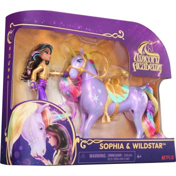 Spin Master Unicorn Academy, Sophia Και Wildstar Σετ Με 2 Αξεσουάρ Ιππασίας 105940 778988461877