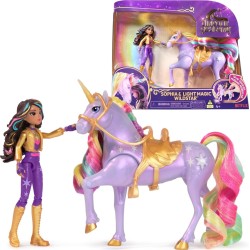 Spin Master Unicorn Academy, Sophia And Light Magic Wildstar With  Light-Up Effects, 2  105941 778988249796