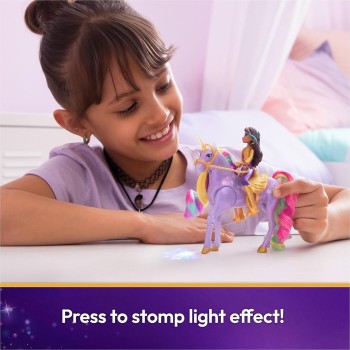 Spin Master Unicorn Academy, Sophia And Light Magic Wildstar With  Light-Up Effects, 2  105941 778988249796