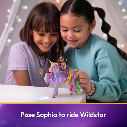 Spin Master Unicorn Academy, Sophia And Light Magic Wildstar With  Light-Up Effects, 2  105941 778988249796