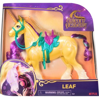 Spin Master unicorn academy, unicorn with head movement, 2 riding accessories, 27.9cm,  105944 681147036260